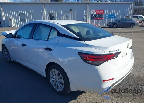 2024 Nissan Sentra S Xtronic Cvt из США, поврежденный, VIN 3N1AB8BV5RY244433